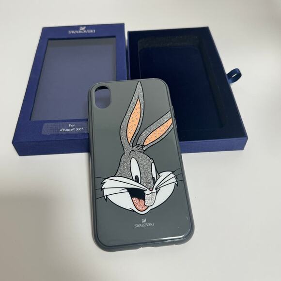 Swarovski Bugs Bunny  iPhone XR Case Gray - Picture 1 of 5